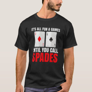 Card Game Euchre For A Euchre Master T-Shirt