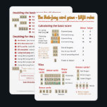Card Game rules – Scoring<br><div class="desc">This is one of a series of 6 playing aids explaining the BMJA rules for playing Mah-Jong – somewhat modified. ... These Mah-Jong Card Games rules are very close to those of the normal game, only differing to allow for cards to be used instead of tiles. ... This affects the...</div>