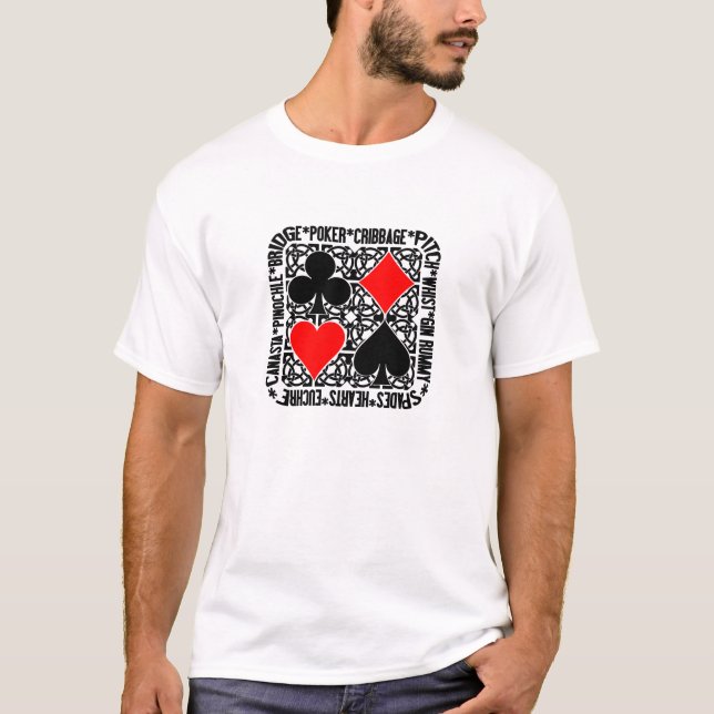 Card Games shirt - choose style (Front)