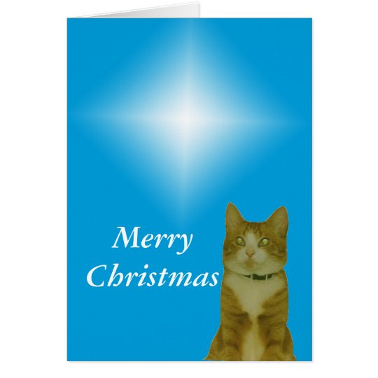 Card - Greeting - Christmas star