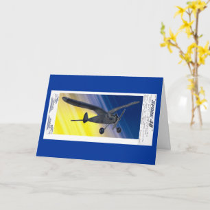 Card - greeting - Model Aeroplane