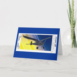 Card - greeting - Model Aeroplane