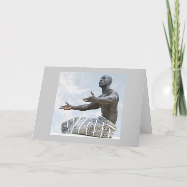 Card, "Imploring the Chief" Card (Front)