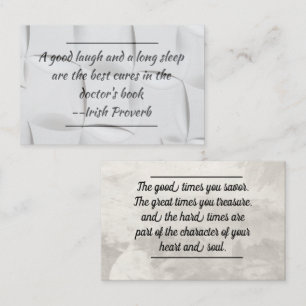 Card insert - Get well/Encouragement