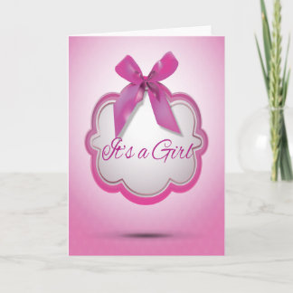 Card It's a Girl.