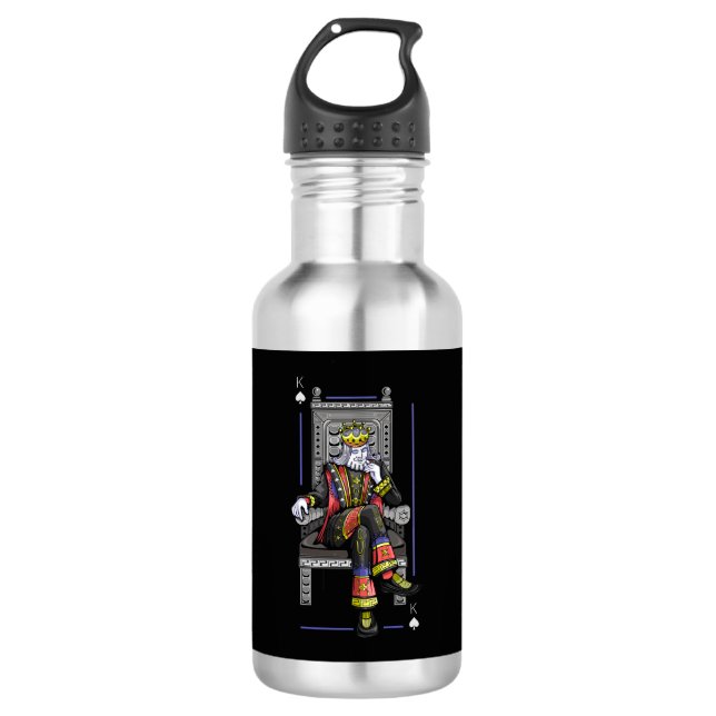 Card King 532 Ml Water Bottle (Front)