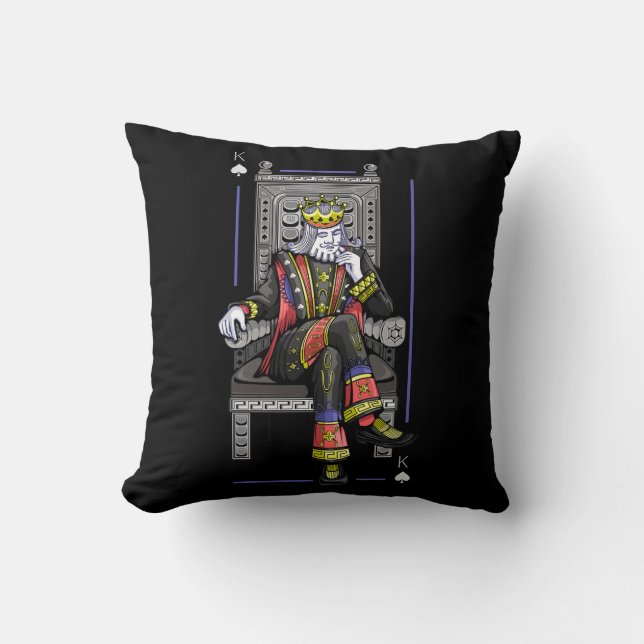 Card King Cushion (Front)