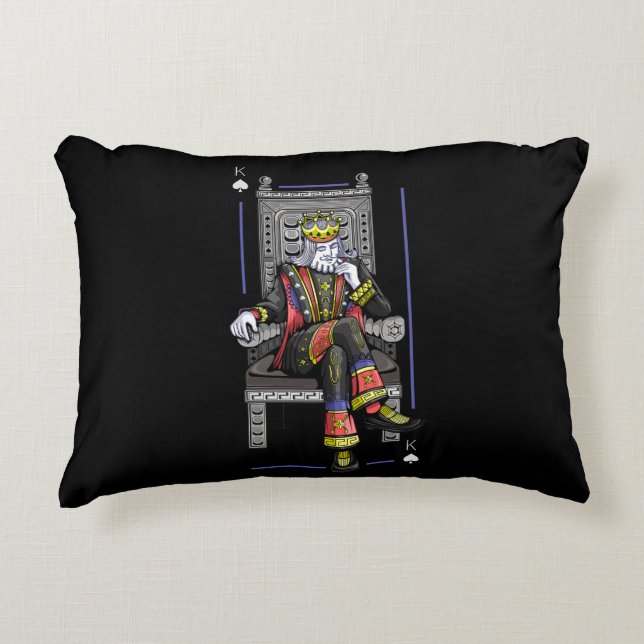 Card King Decorative Cushion (Front)