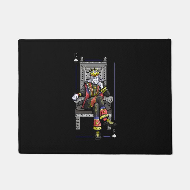 Card King Doormat (Front)