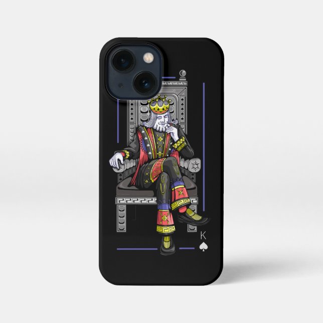 Card King iPhone Case (Back)