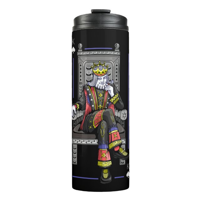 Card King Thermal Tumbler (Front)