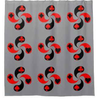 Card Lover Shower Curtain