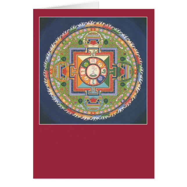 CARD Mandala of Chenrezig / Avalokiteshvara (Front)