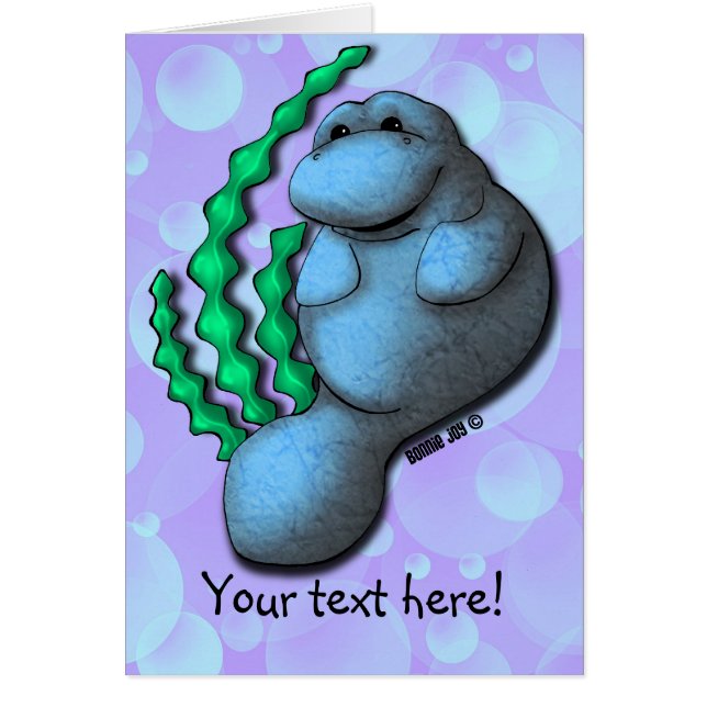 Card - Mia Manatee (Front)
