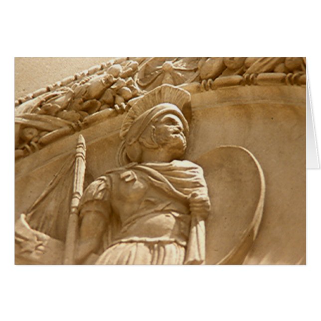 Card - Note – Roman Legionaire (Front Horizontal)