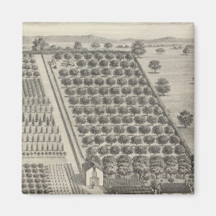 Card Nursery, Woodland Magnet