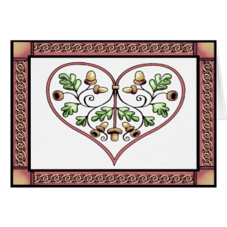 card - oakleaf heart card by talkingfox