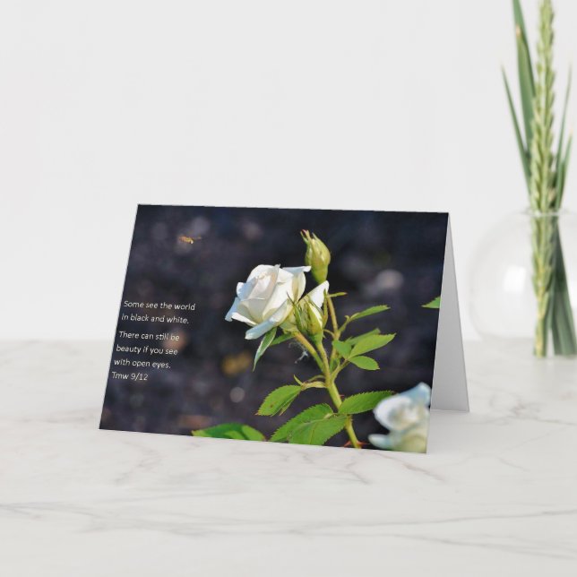 Card of Encouragement for Any Occasion (Front)