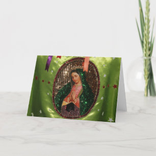 CARD: Our Lady of Guadalupe in Cloth, MEXICO Card