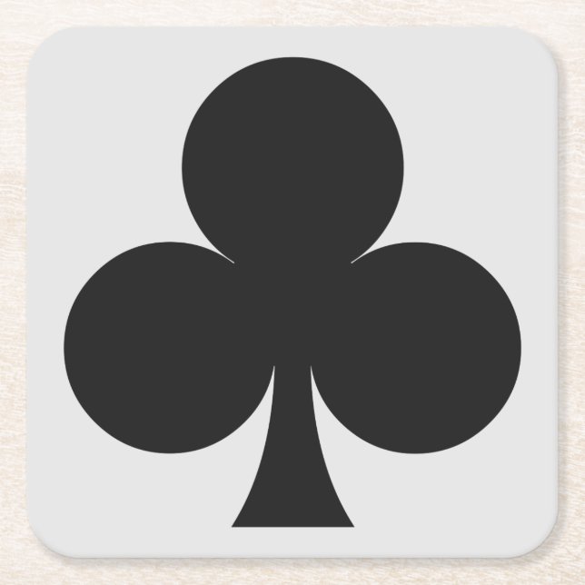 Card Player coasters - Club (Front)