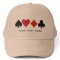 Card Player custom hat