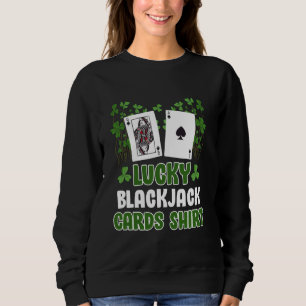 Card Player LUCKY BLACKJACK CARDS SHIRT Gambling