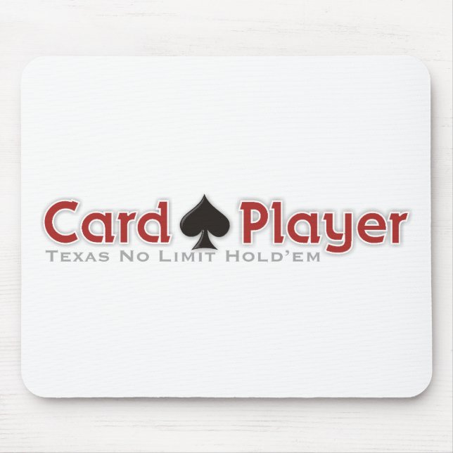 Card Player Mouse Mat (Front)