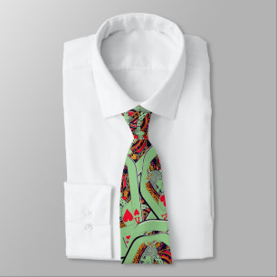 Card Player - Sage Fun Tie