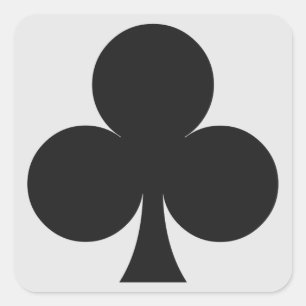 Card Player stickers - Club