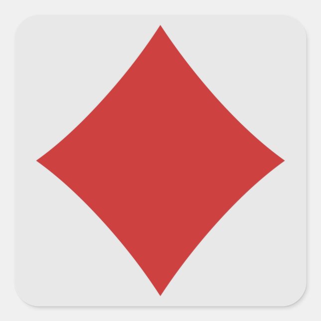 Card Player stickers - Diamond (Front)