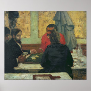 Card Players, 1883 Poster