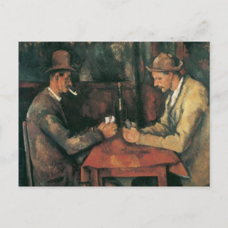 Card Players by Paul Cezanne, Vintage Fine Art