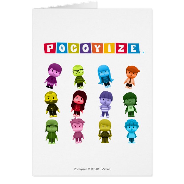 Card pocoyizada congratulation (Front)