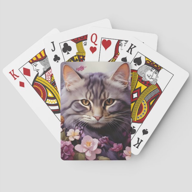 Card Poker for Cat Lovers (Back)
