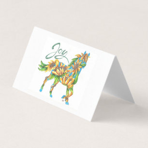 Card Set Sunflower Joy Horse By Sherry Jarvis