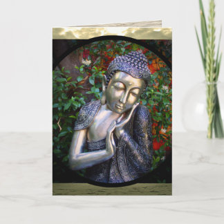 Card | Silver Buddha Birthday