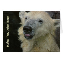 Card: Smiling Polar Bear