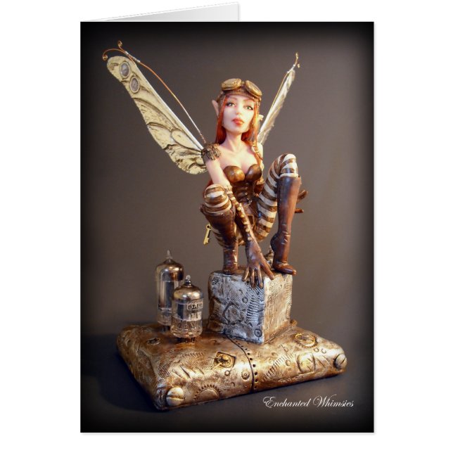 Card "Steampunk Fairy" (Front)