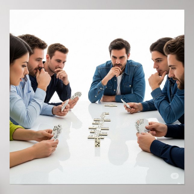 Card Style Dominoes Poster (Front)
