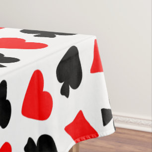 Card Suits Design Tablecloth