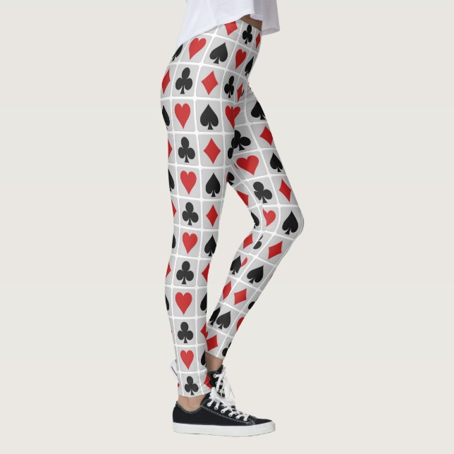 Card Suits leggings (Right)