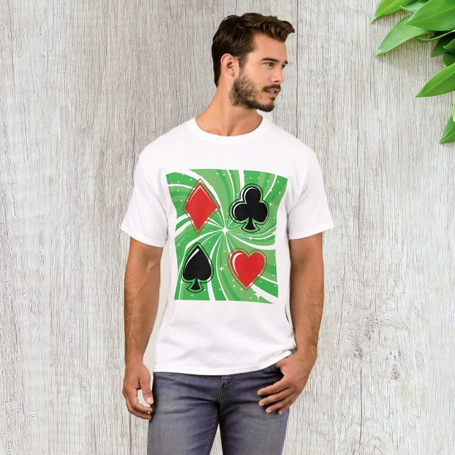 Card Suits Mens T-Shirt (Creator Uploaded)