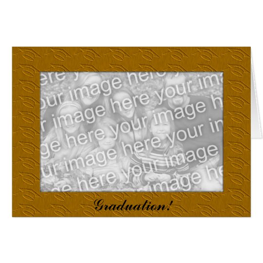 Card Template - Graduation! (gold)