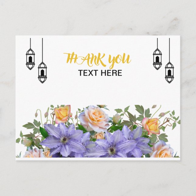 CARD THANK YOU (Front)