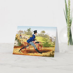 Card: The Hobby Horse: Bicycle Prototype Card