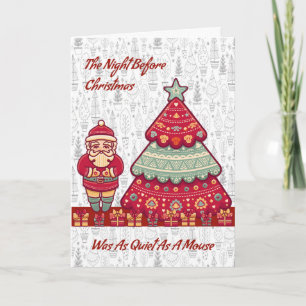 Card, The Night Before Christmas Holiday Card