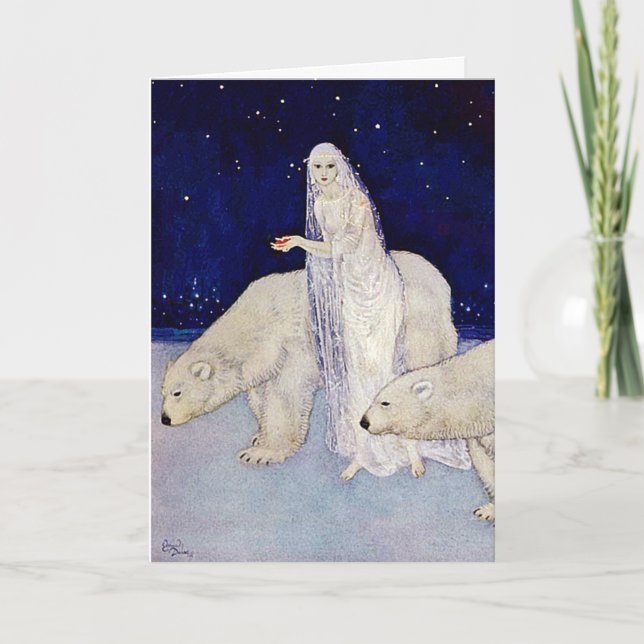Card: The Snow Maiden by Edmund Dulac Card (Front)