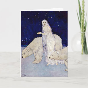 Card: The Snow Maiden by Edmund Dulac Card