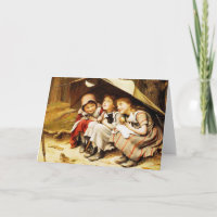 Card: Three Little Kittens