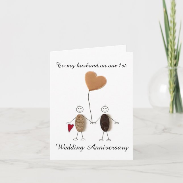 Card - To My Husband On Our Anniversary  (Front)